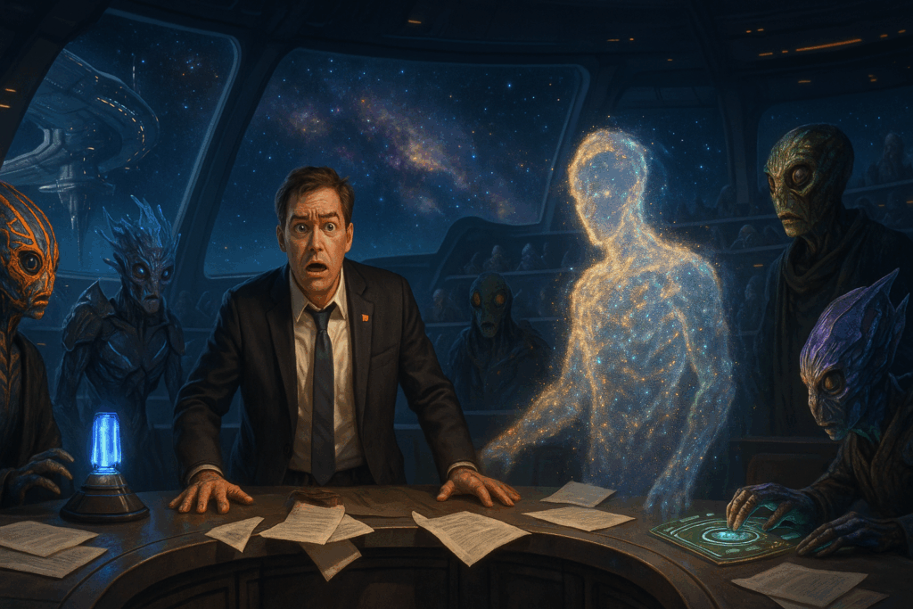 The Diplomat Who Saved the Galaxy by Being Completely Incompetent